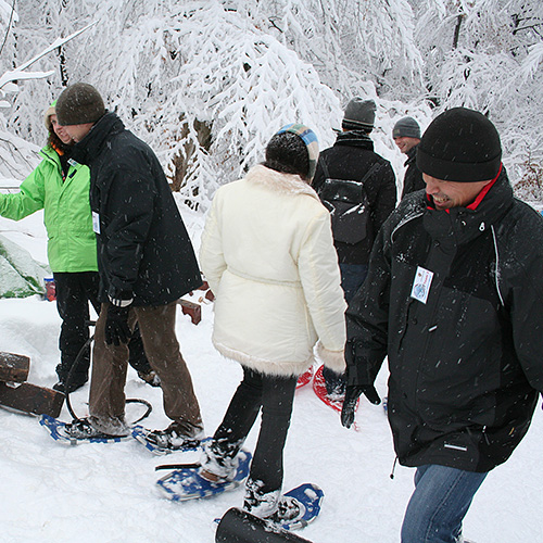 Schneeschuh-Teambuilding / Teamenwicklung im Winter